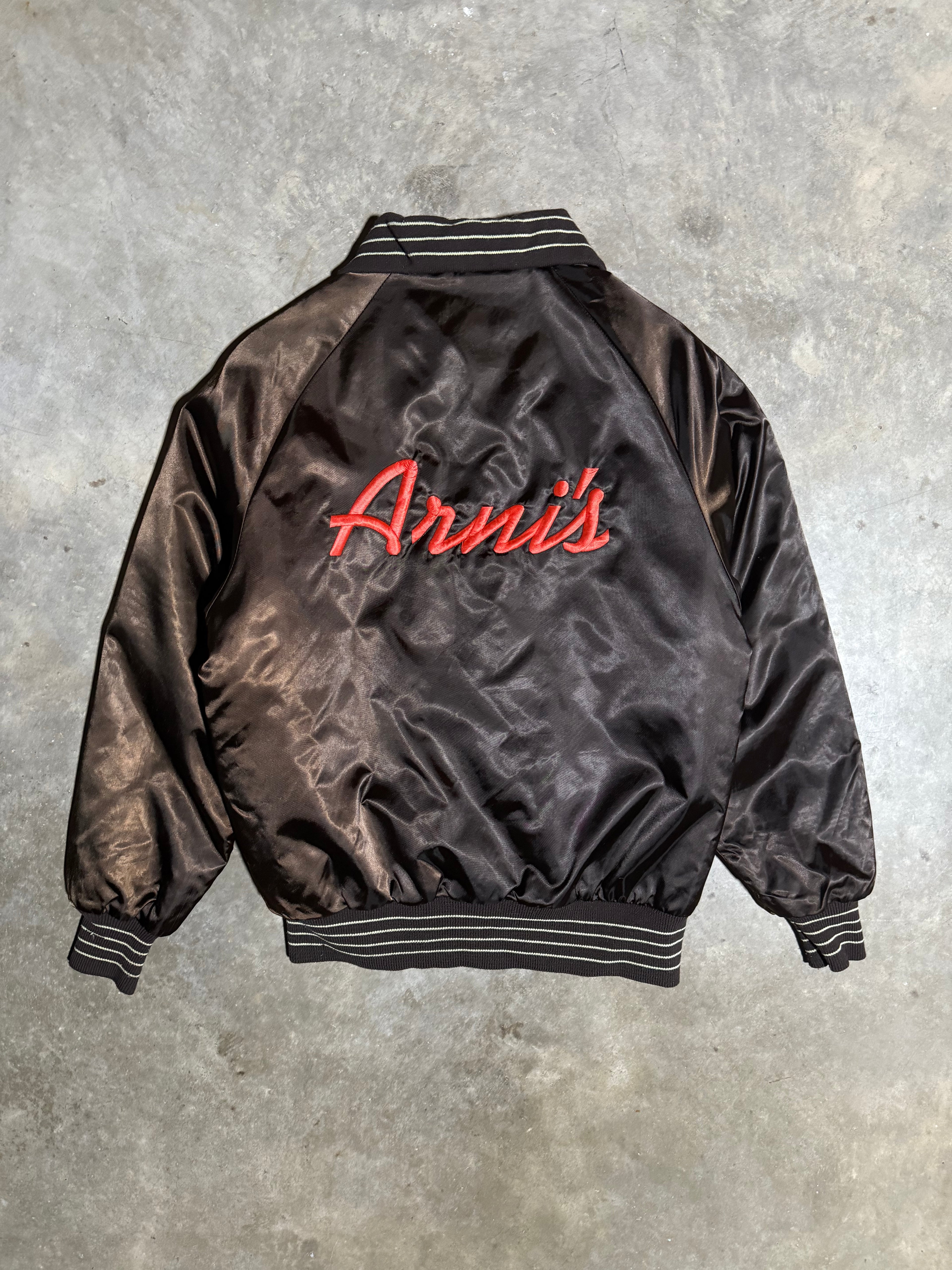 Vintage Arni’s Satin Embroidered Jacket (S)
