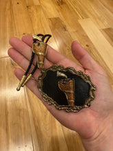 Load image into Gallery viewer, Vintage Gun Holster Belt Buckle + Bolo Tie Combo
