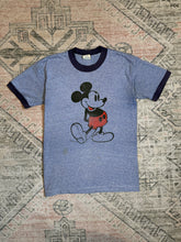 Load image into Gallery viewer, Vintage 80s Mickey Mouse Ringer T-Shirt (S)
