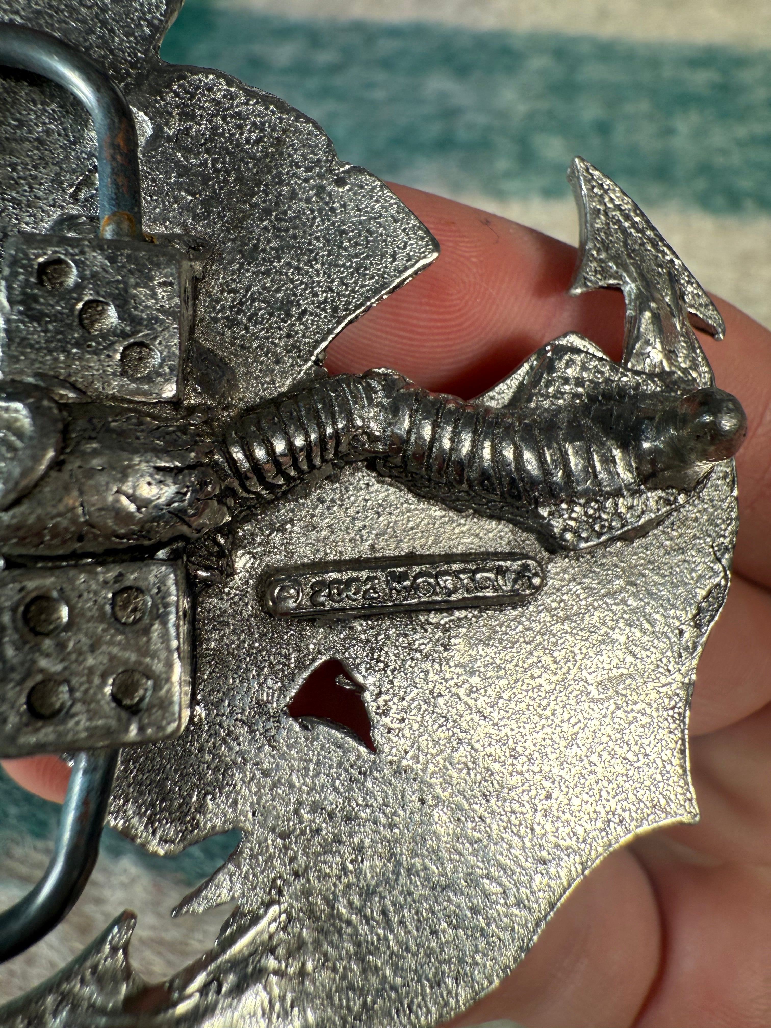 Vintage 2002 Stewed Screwed and Tattooed Belt Buckle