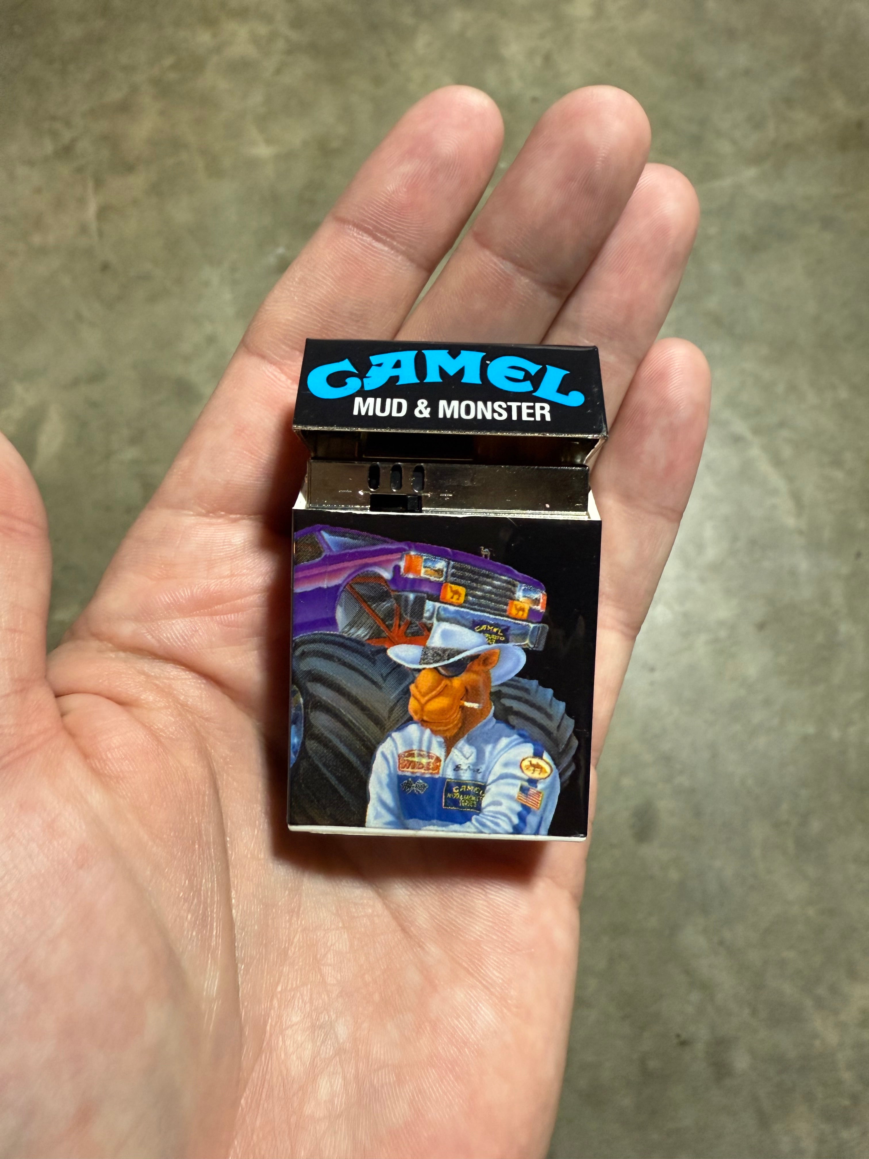Vintage 1992 Camel Mud & Monster Lighter (Free)