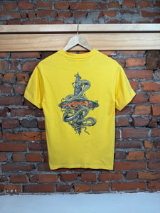 Vintage Y2K Gecko Hawaii Shirt (Youth L)