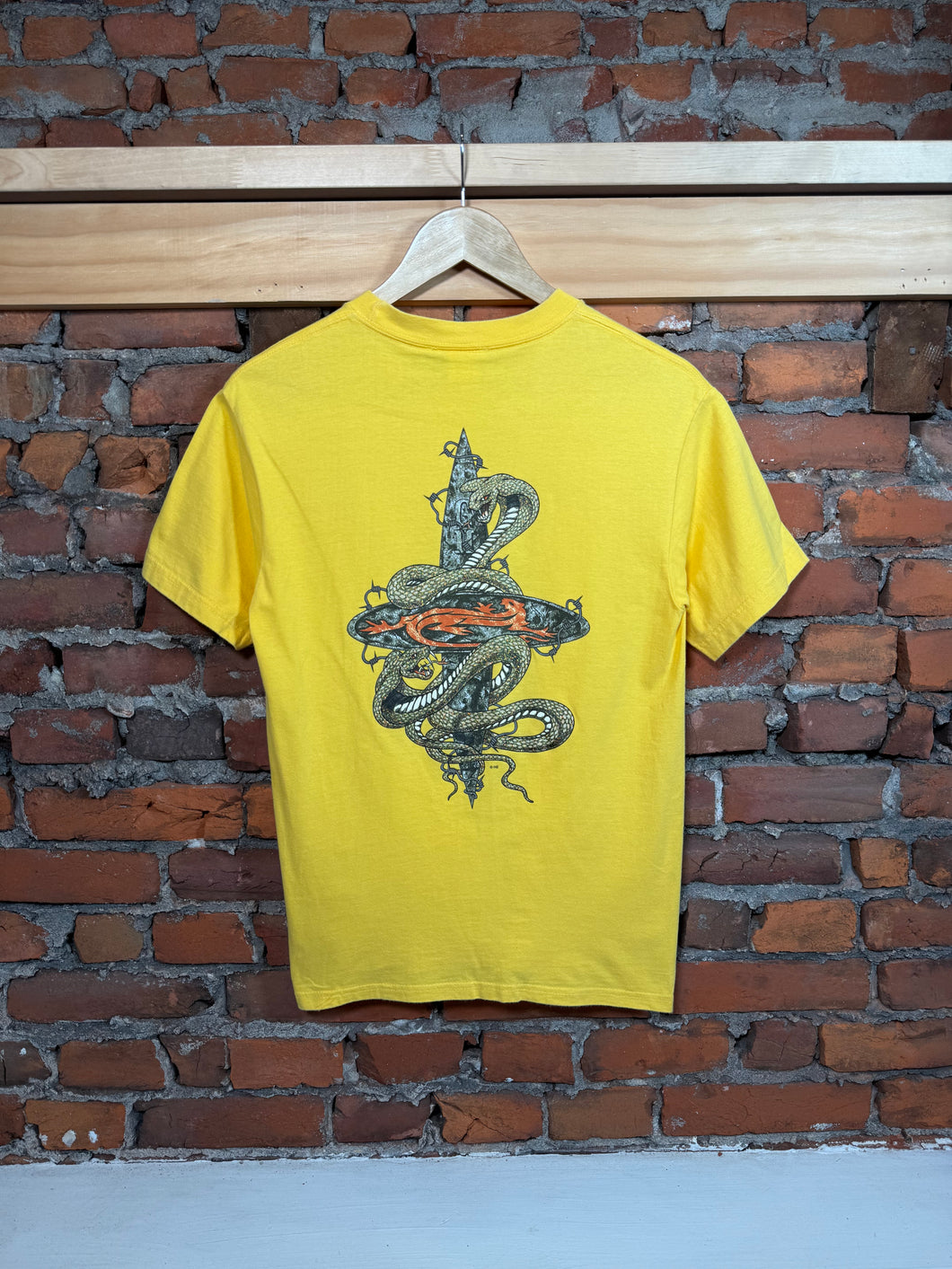 Vintage Y2K Gecko Hawaii Shirt (Youth L)