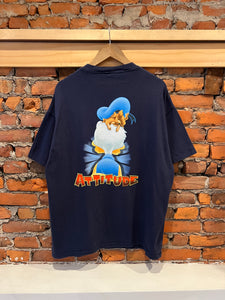 Vintage 90s Donald Duck Mad Double Sided Shirt (XL)