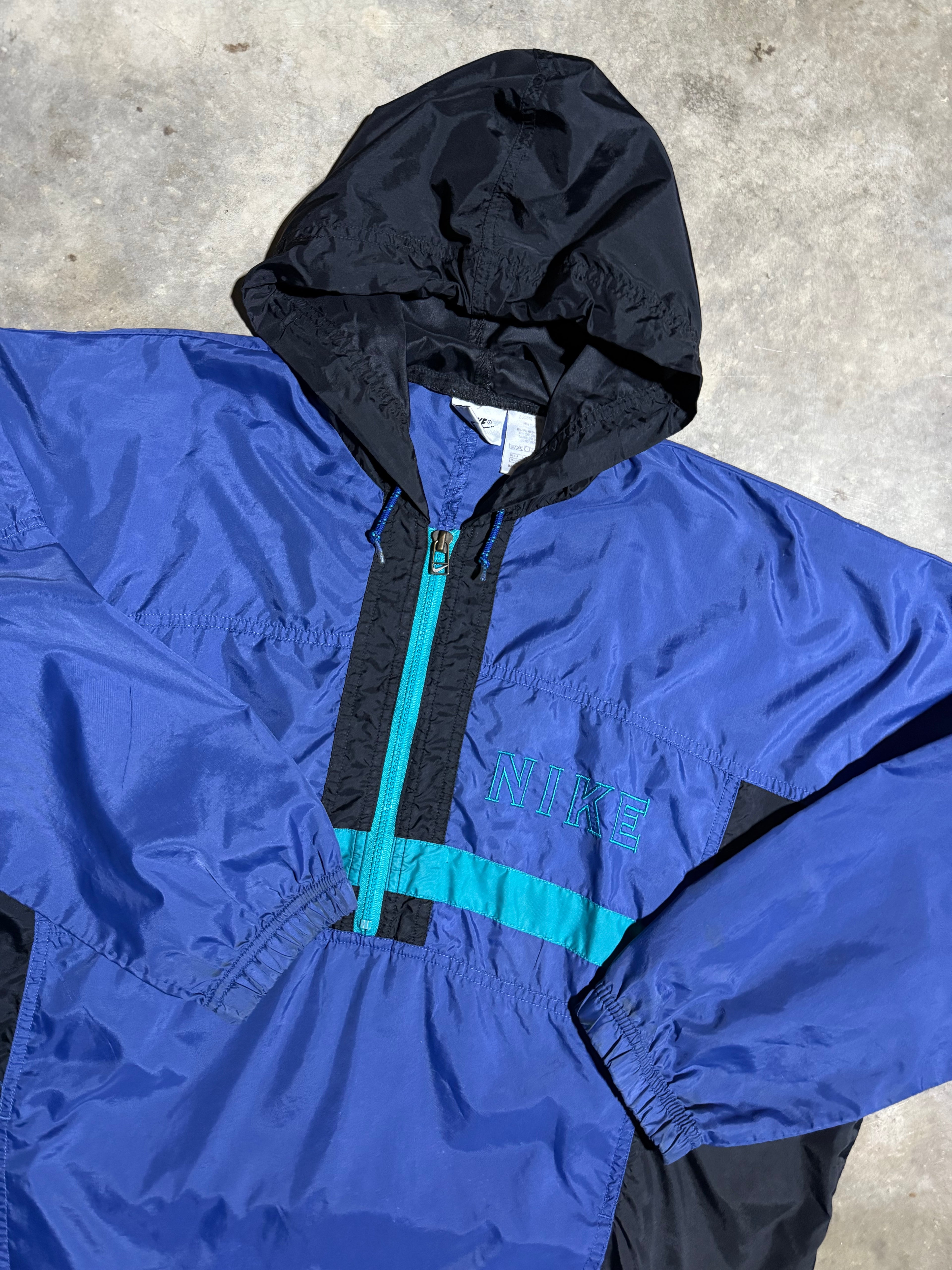 Vintage 90s Nike Pullover Windbreaker (L)