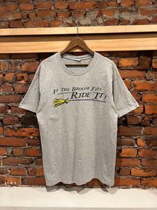 Vintage If The Broom Fits Shirt (L)