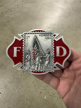 Load image into Gallery viewer, Vintage 2001 Fire Fighters Belt Buckle
