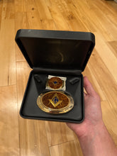 Load image into Gallery viewer, Vintage Free Masons Belt Buckle + Money Clip Bundle
