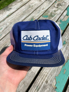 Vintage Cub Cadet Power Equipment Trucker Hat
