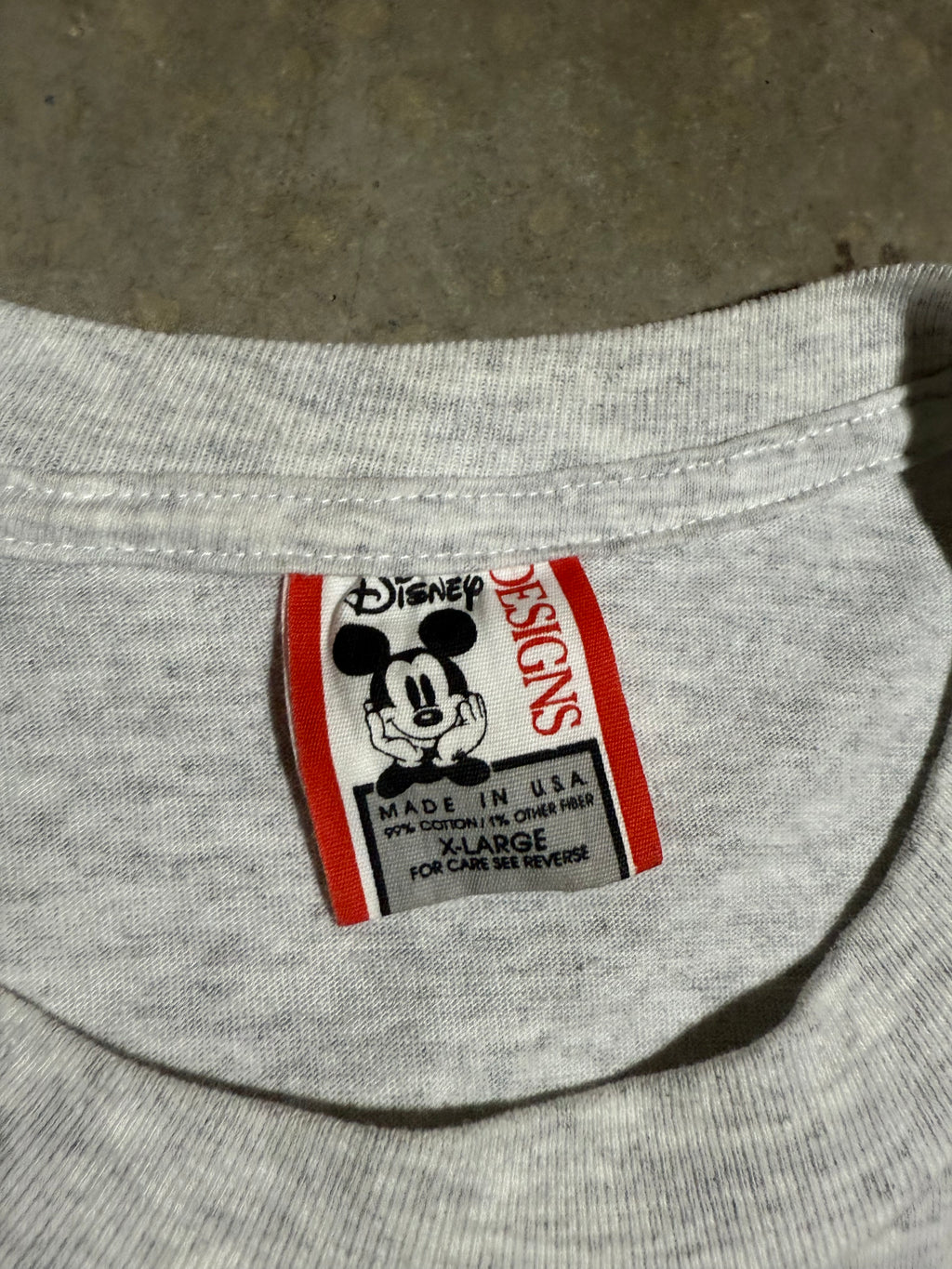 Vintage 90s Mickey Mouse Disney World Shirt (XL)