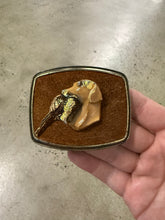 Load image into Gallery viewer, Vintage Bird Dog Belt Buckle
