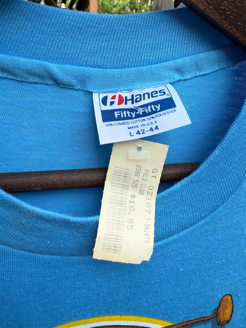 Vintage 1986 Vermont Polo Club Cow Tee (M/L)