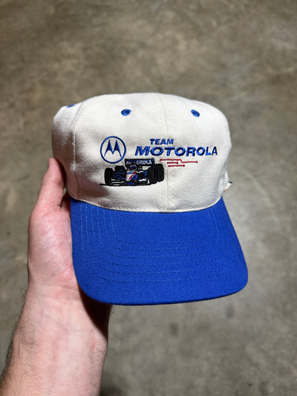 Vintage 2000s Team Motorola Racing Hat