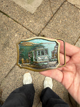 Load image into Gallery viewer, LVintage 70s Cable Car Belt Buckle
