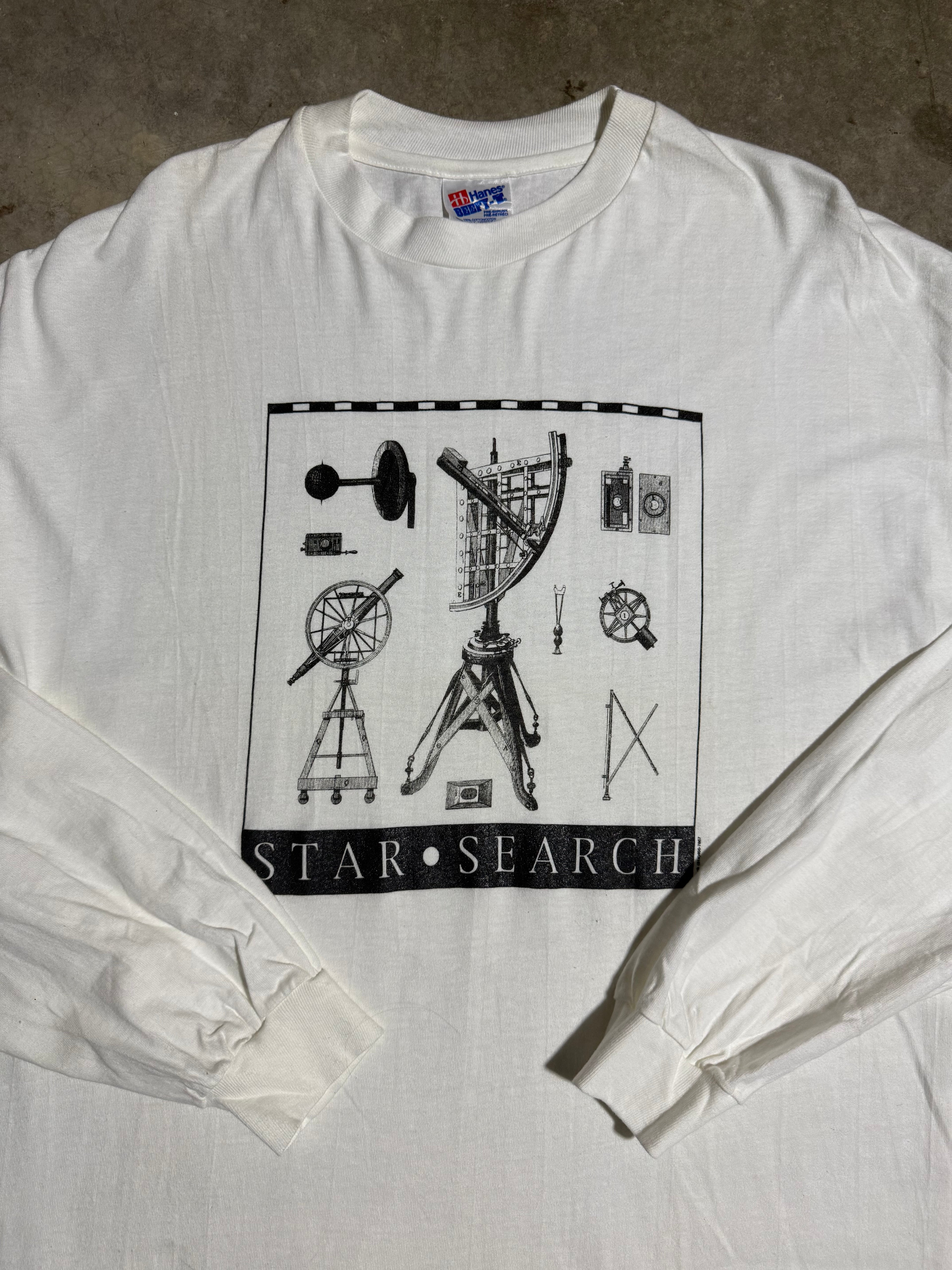 Vintage 1990s Star Search Art Longsleeve Shirt (XL)