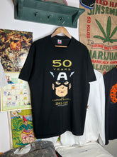 Load image into Gallery viewer, Vintage Captain America 50 Years Tee (XL)
