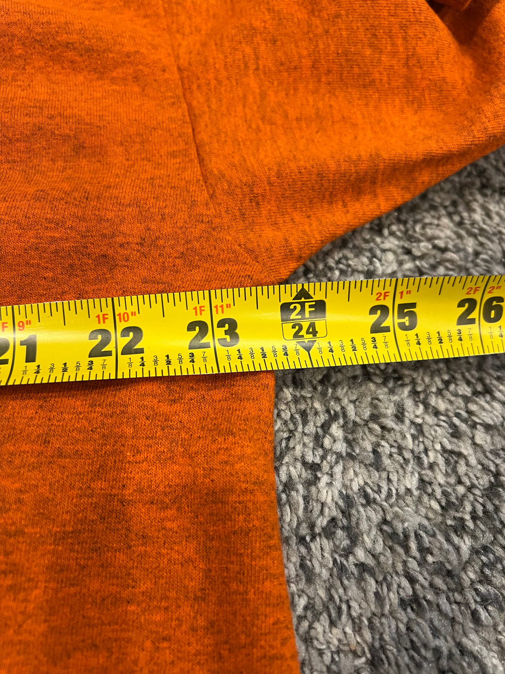 2000s Orange Harley Davidson Double Sided Shirt (XL)