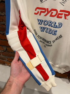 Vintage 80s Spyder Padded Ski Sweatshirt (S)