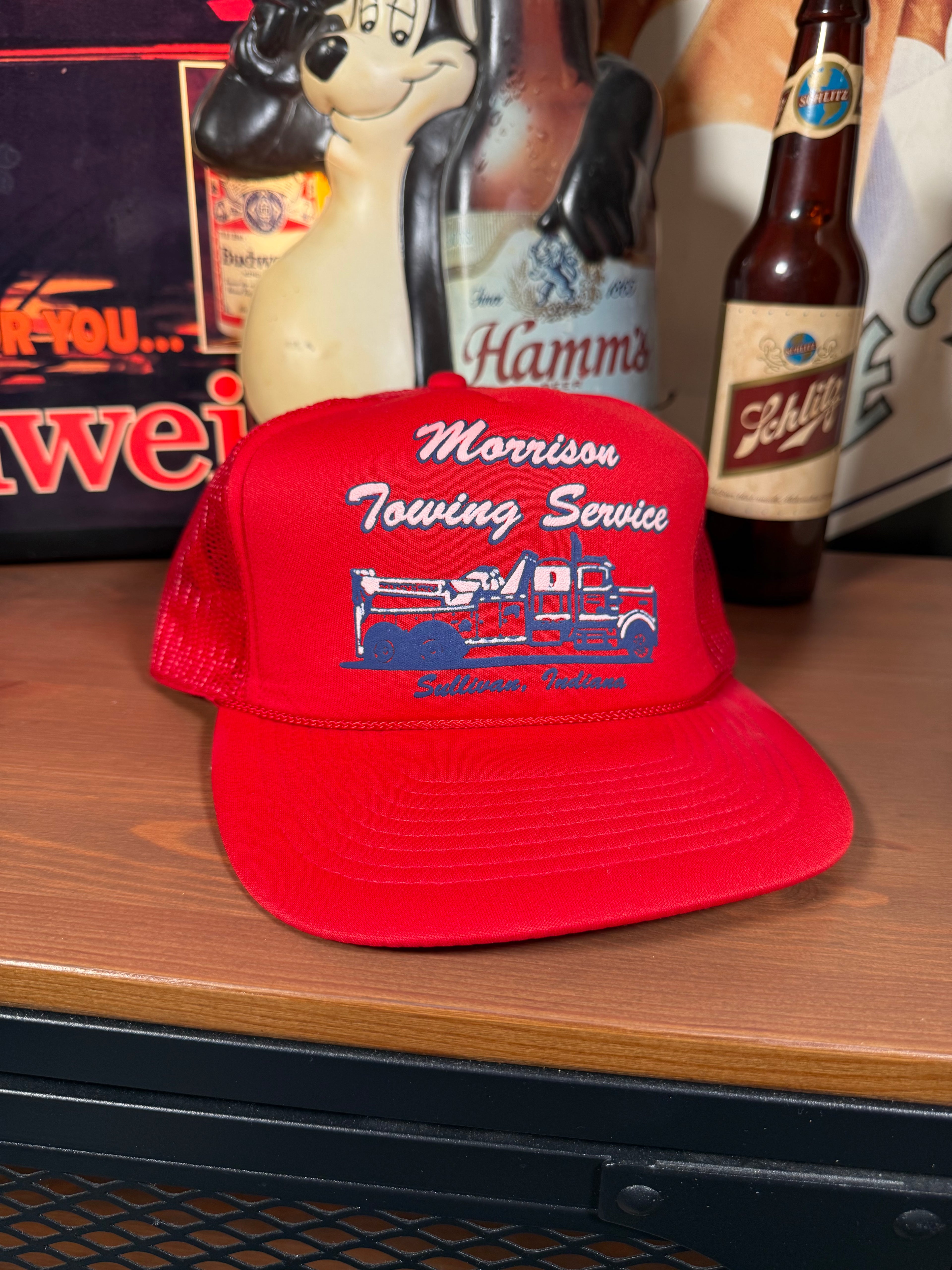 Vintage 80s Morrison Towing Service Trucker Hat
