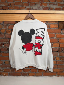Vintage Mickey Mouse Double Sided Crewneck (S)