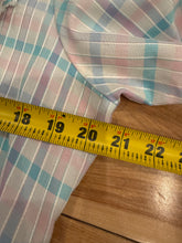 Load image into Gallery viewer, Vintage Karman Pink and Blue Western Pearl Snap Shirt (WM)

