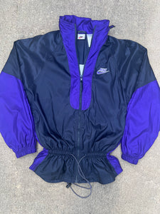 Vintage Purple Nike Pullover Windbreaker (Youth M)