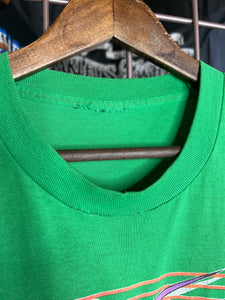 Vintage Green Steve Kinser Sprint Car Cutoff Shirt (2XL)