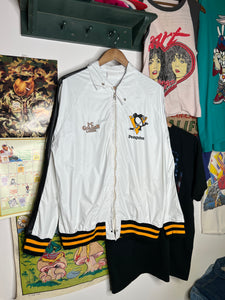 Vintage Pittsburgh Penguins IC Golden Lager Windbreaker (L)