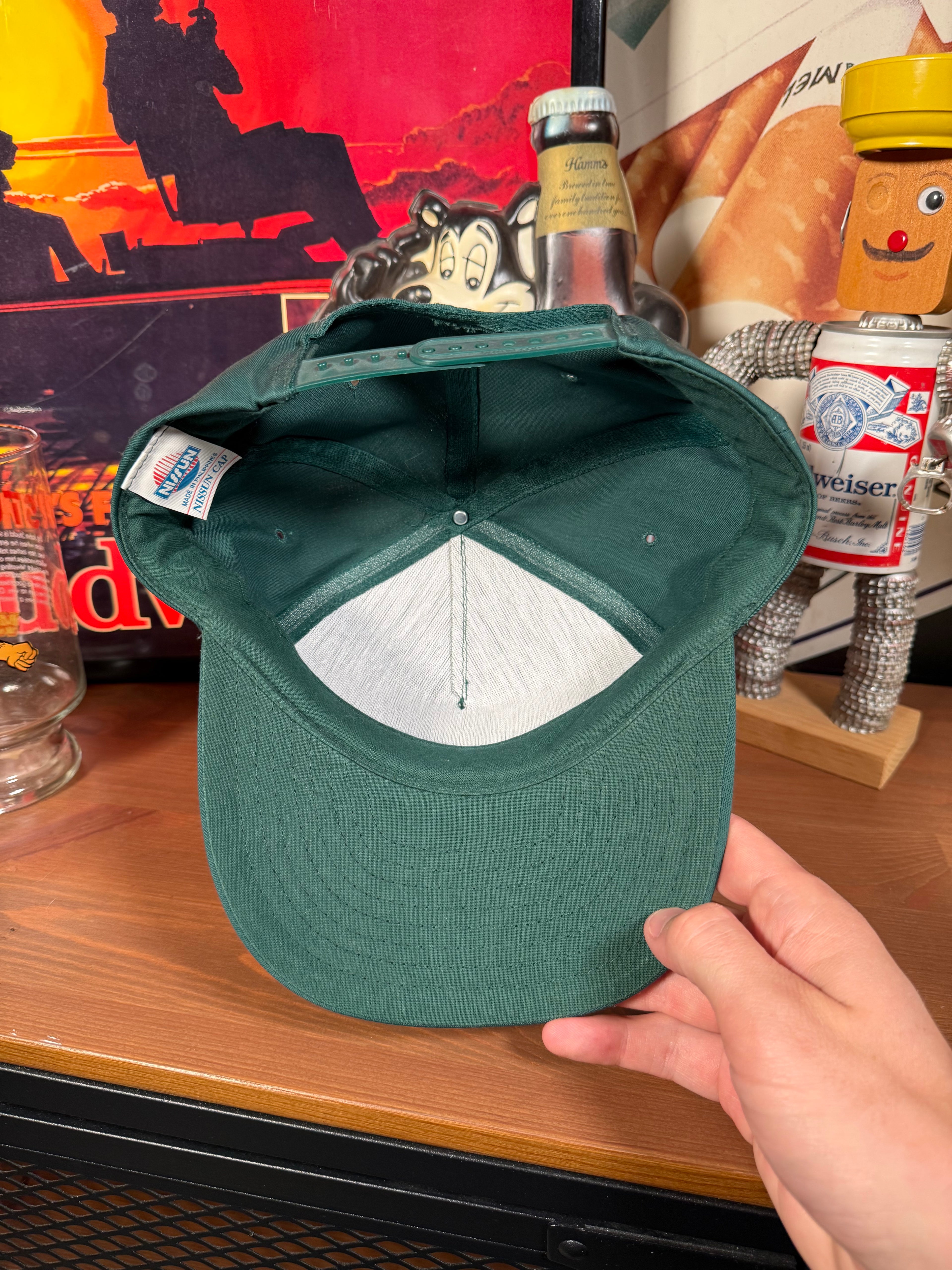Vintage John Deere Stanley Equipment Co Snapback Hat
