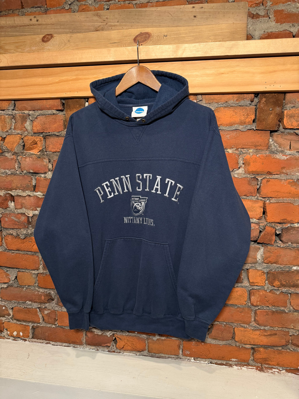 Vintage Penn State University Embroidered Hoodie (L)