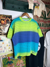 Load image into Gallery viewer, Vintage Dyed Surfwear Striped Tee(M)
