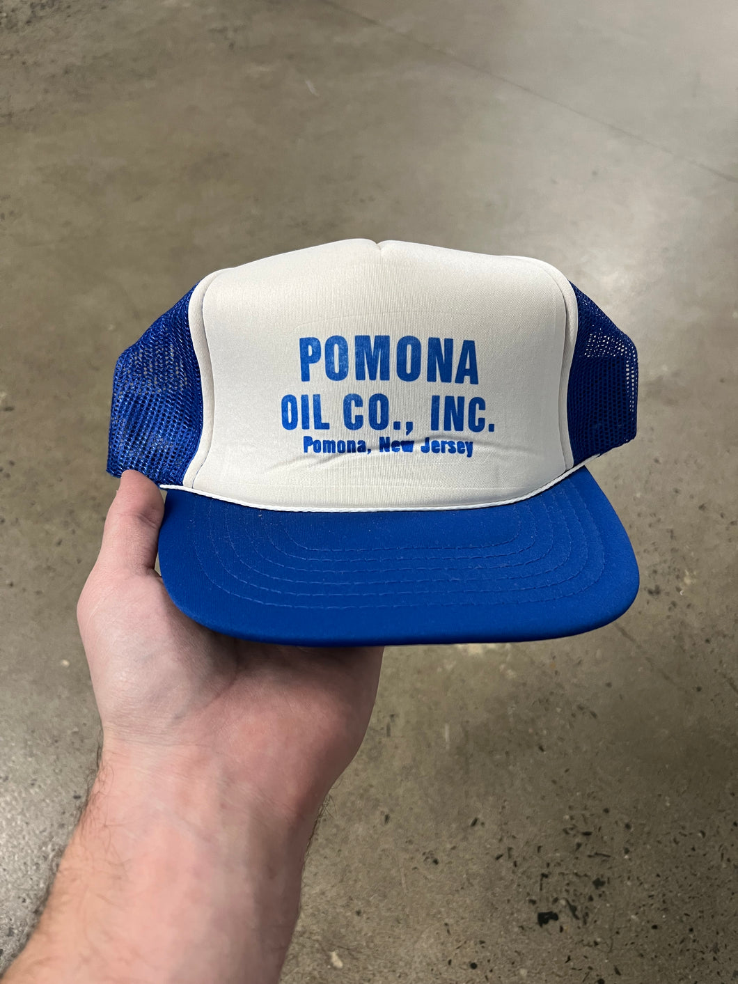 Vintage Pomona Oil Co Trucker Hat