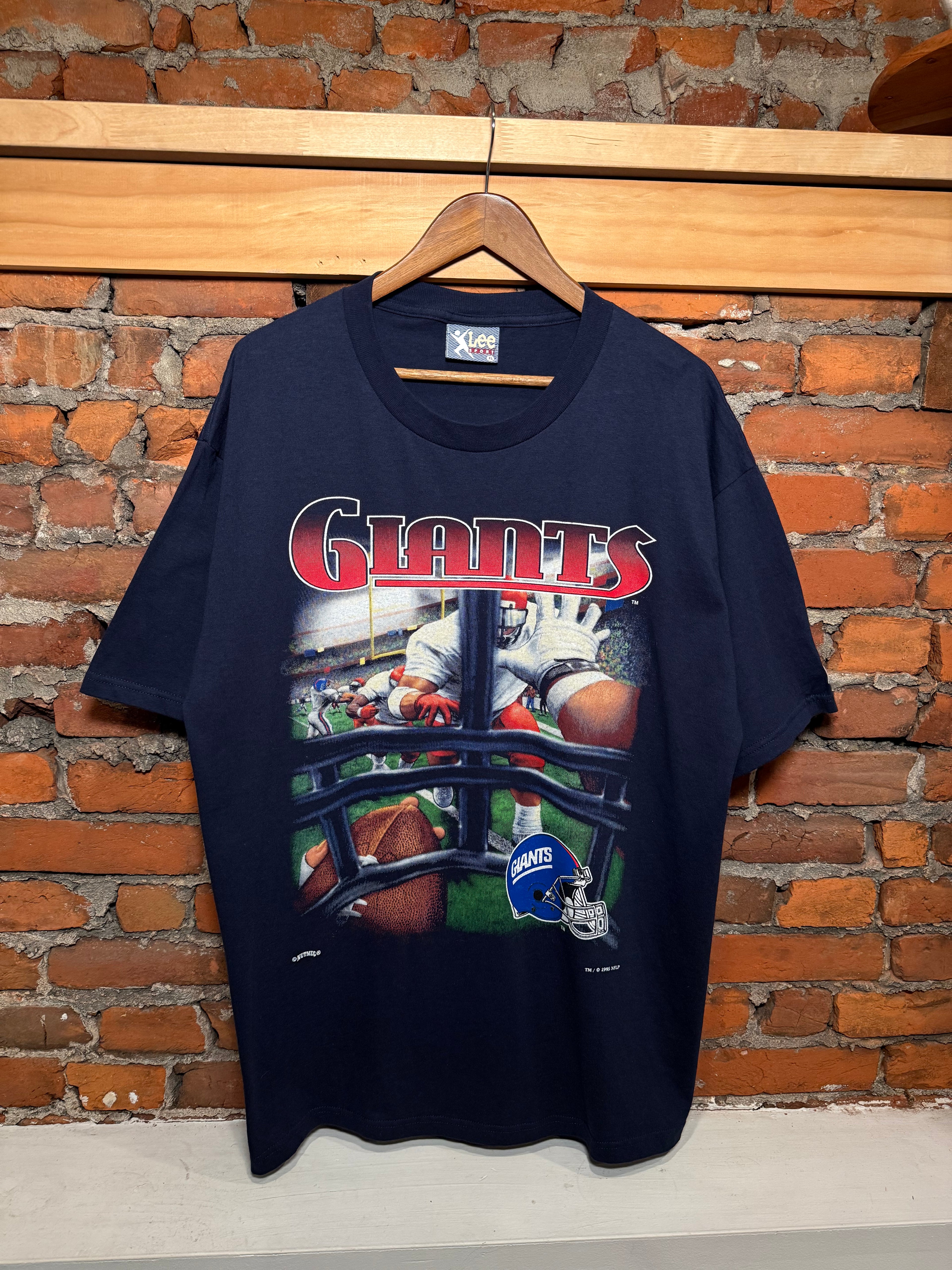 Vintage 1995 New York Giants Helmet Tee (XL)