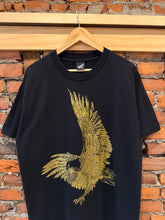 Load image into Gallery viewer, Vintage Diamond Dust Sparkling Gold Eagle Shirt (XL)
