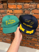 Load image into Gallery viewer, Lot of 2 Vintage Trucker Hats
