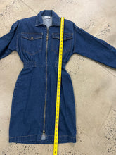 Load image into Gallery viewer, Vintage Joni Blair Women’s Denim Shirt/Dress(WS,3)
