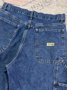 Vintage Wrangler Darkwash Jean Shorts (32)
