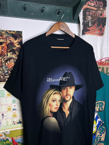 Vintage Tim McGraw and Faith Hill Concert Tee (L)