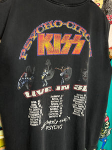 Vintage 90s Kiss Psycho Circus Cutoff Concert Tee (XL)