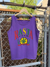 Load image into Gallery viewer, Vintage 90s Rasta Weed Tank Top (L)
