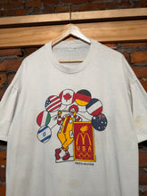 Load image into Gallery viewer, Vintage 90s McDonald’s Olympics Ronald McDonald Tee (Boxy XL)
