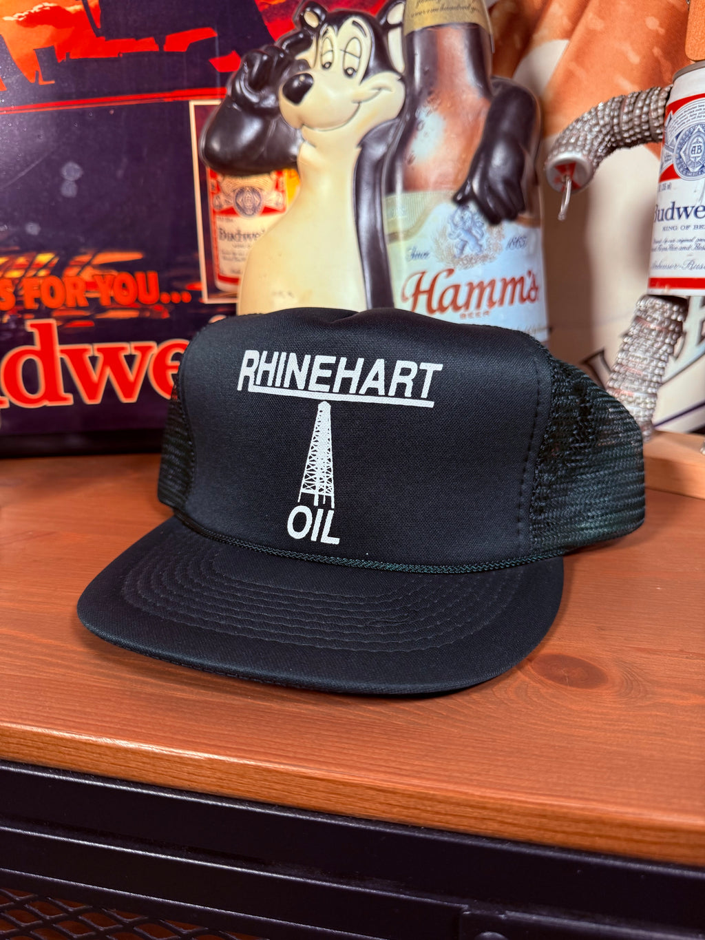 Vintage Rhinehart Oil Trucker Hat