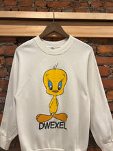 Load image into Gallery viewer, Vintage 80s Tweety Bird Drexel University Crewneck (WS)
