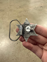 Load image into Gallery viewer, Vintage Texas Sheriffs Star Belt Buckle
