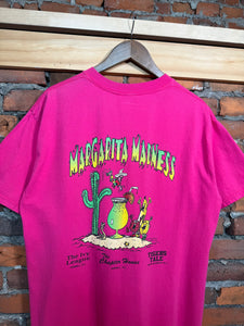 Vintage Margarita Madness Pink Tee (L)