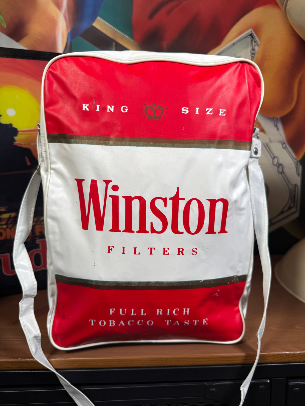Vintage Camel/Winston Pack Shoulder Bag