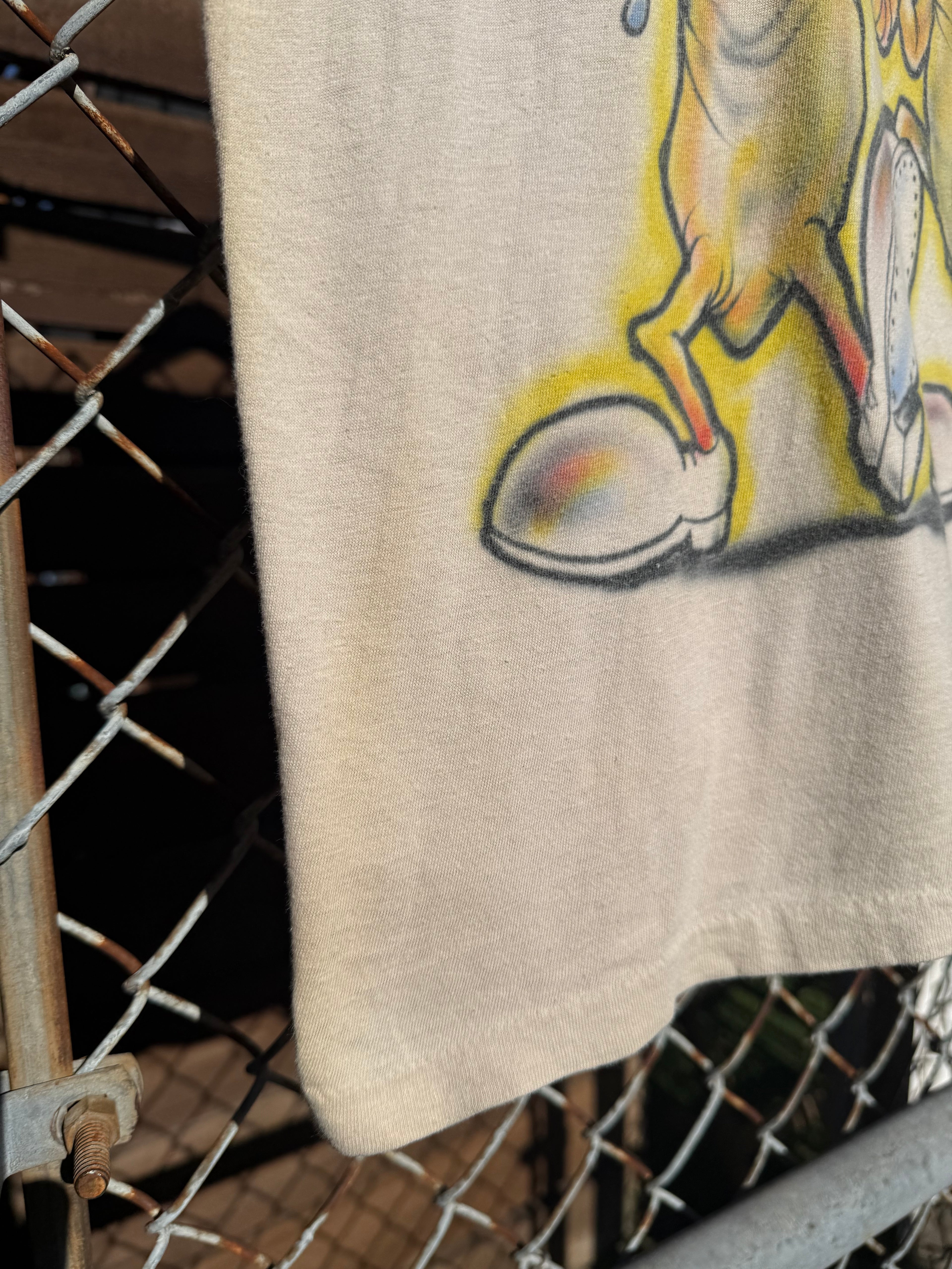 Vintage 70s Airbrushed Get Your Shit Together Tee (M)
