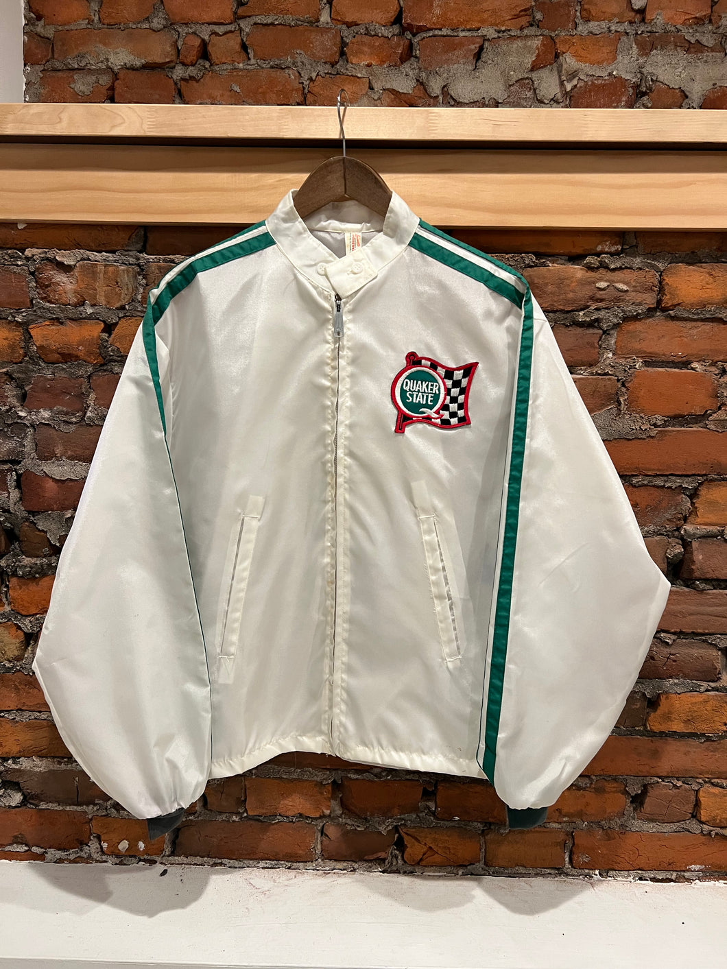 Vintage Quaker State Racing Patch Jacket (XL)