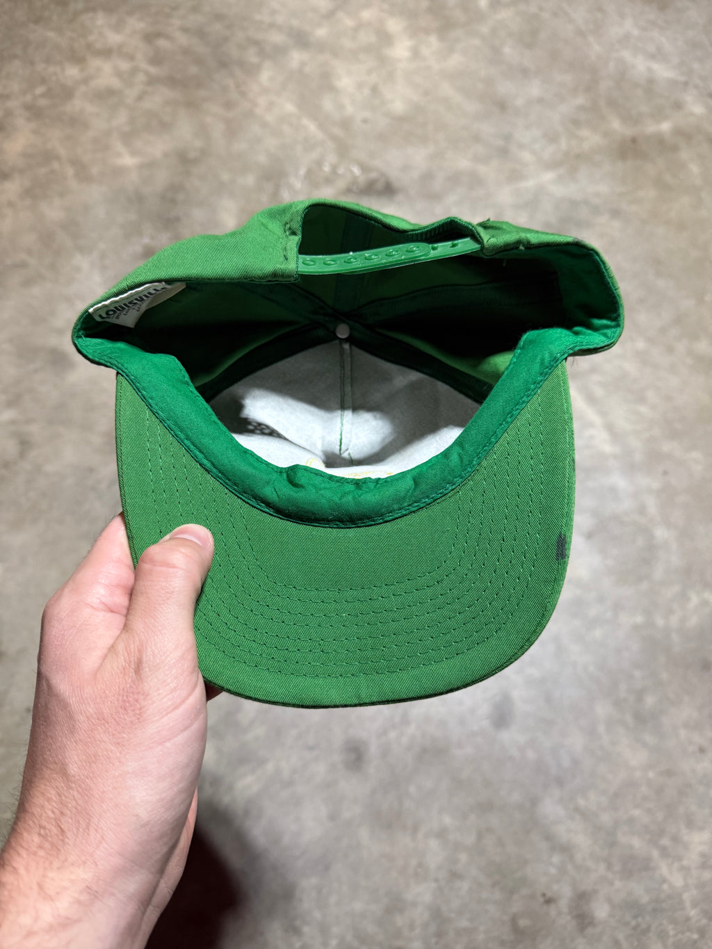 Vintage John Deere Louisville Products Snapback Hat