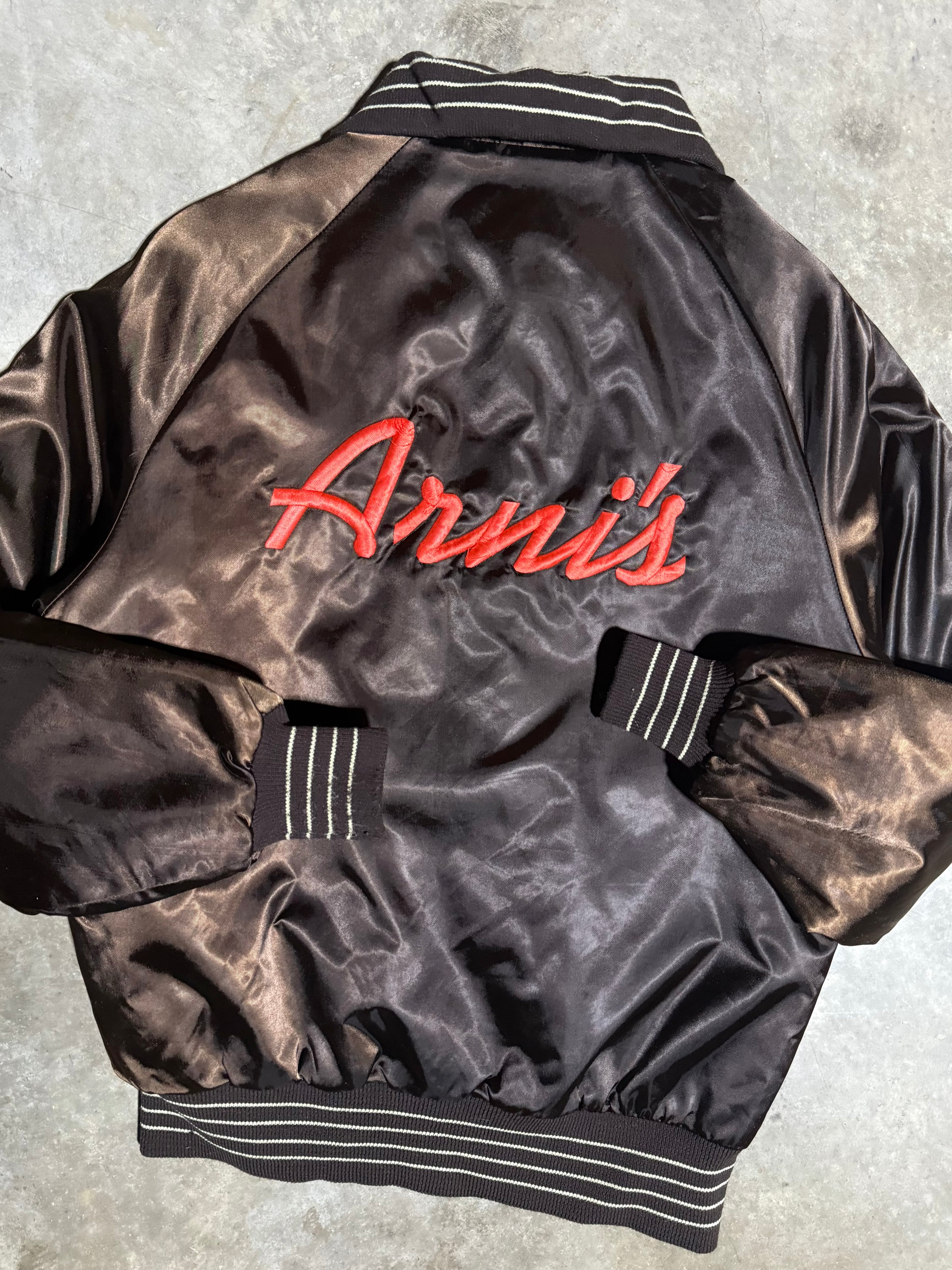 Vintage Arni’s Satin Embroidered Jacket (S)